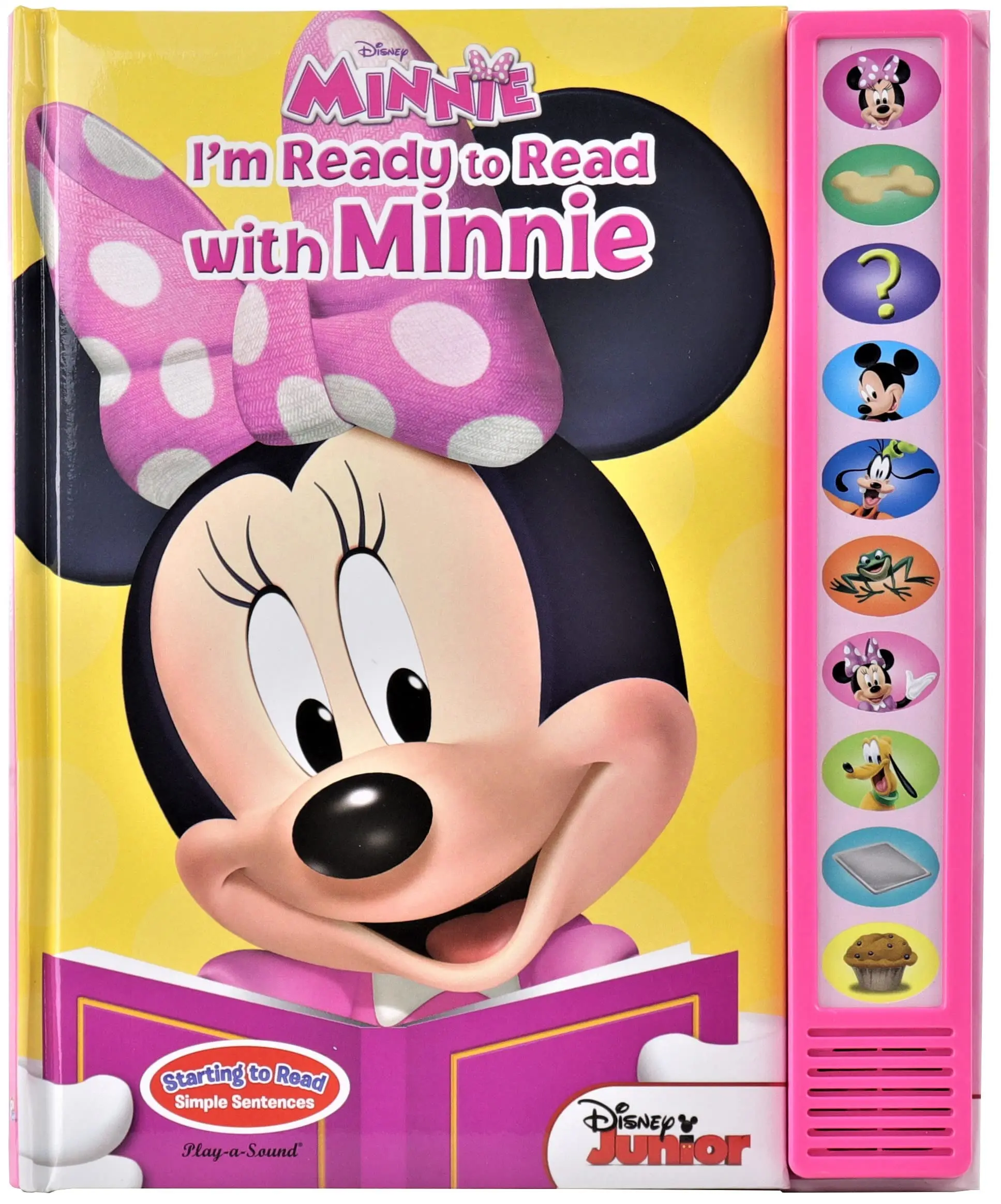Disney Junior Minnie: I'm Ready to Read with Minnie Sound Book [With Battery] -- Pi Kids - Hardcover