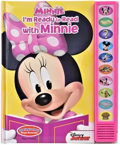 Disney Junior Minnie: I'm Ready to Read with Minnie Sound Book [With Battery] -- Pi Kids - Hardcover