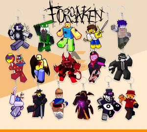Roblox Forsaken Survivors & Killer Character Acrylic Keychain Roblox Forsaken Keychain.