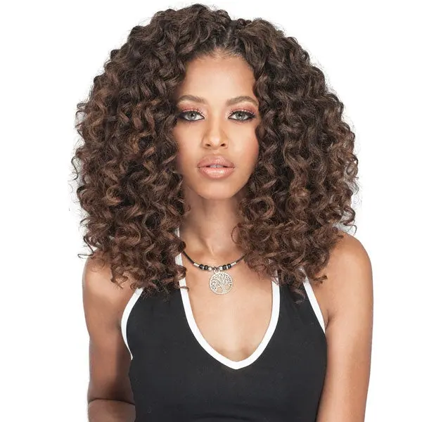 Bobbi Boss Synthetic African Roots Crochet Braid BRAZILIAN FRENCH WAVE 10 Inch