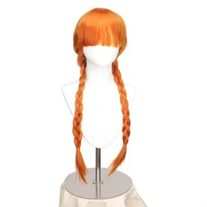 TV Wednesday Agnes Demille Cosplay Wig Women Long Hair High Heat Resistant Wigs Halloween Accessories Party Prop