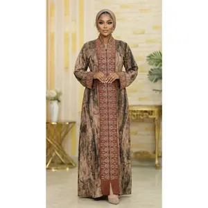 Alhuda exotic Abaya