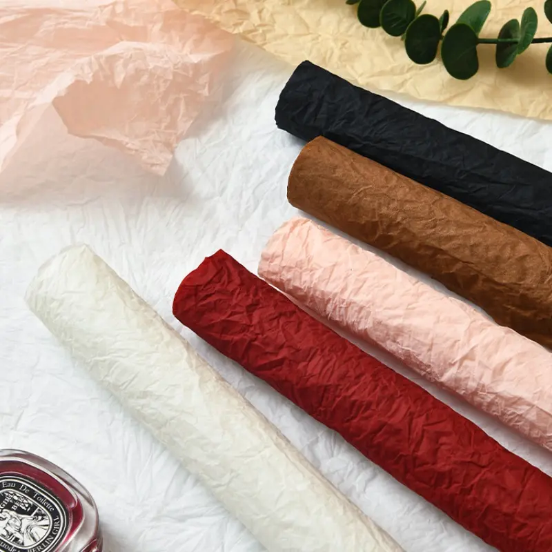 New High-End Packaging Paper Set, Handmade Snowflake Paper, Stone Texture, Fluffy Pressed Paper, Waterproof Matte Finish, 22x22 Inch Pure Natural Paper, Gift Box Packaging, Gift Wrapping Supplies, Creative Gift Packaging