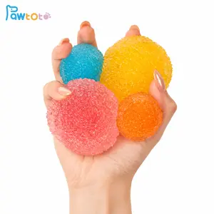 Pawtoto Crystal Mochi Ball Handmade Stressball Squishy Soft Stress Relief Fidgeting Toy #Summervibes
