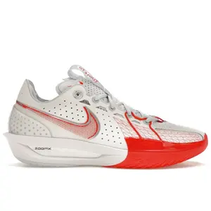 Nike Men's Air Zoom GT Cut 3 White Picante Red Basketball Shoes, from StockX