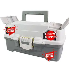 P...l.a.n.o 6201 One-Tray Tackle Box, Bait Storage, Extending Cantilever-tray Design