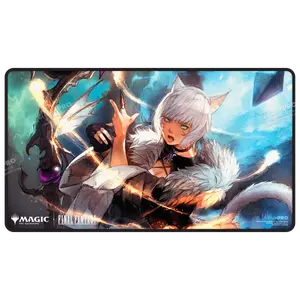 Magic: The Gathering®—FINAL FANTASY™ Y'shtola Rhul Black Stitched Playmat