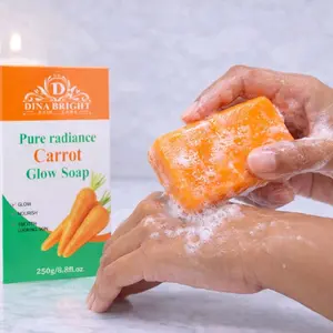 PURE RADIANCE CARROT GLOW SOAP.
