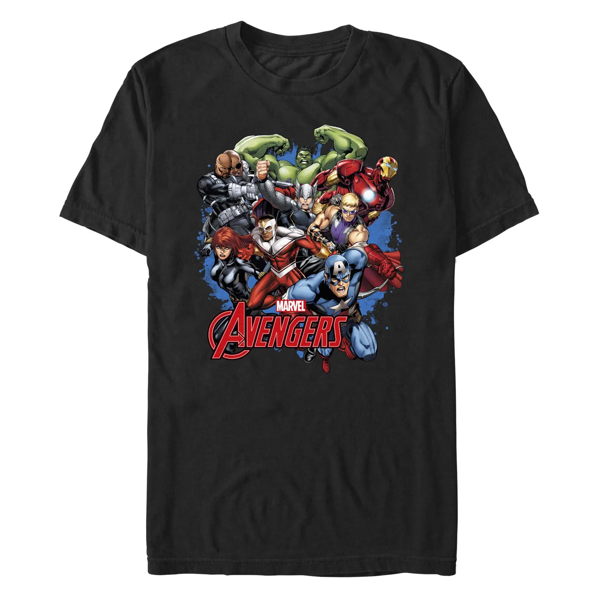 Men's Marvel Avengers Group Shot T-Shirt