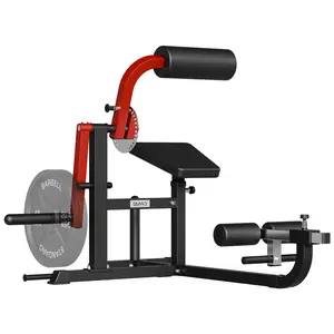 Ab/Back Machine, AB Crunch & Back Extension, Core Strength Training Machine for Upper Body, Home Gym Equipment, Ab Roller Abdominal Wheel