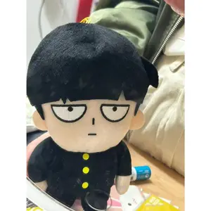 In Stock Shigeo Kageyama Cotton Doll Mob Psycho 100 Anime Peripherals Plush Toys Anime Cute Birthday Gift Fans Desktop Ornament