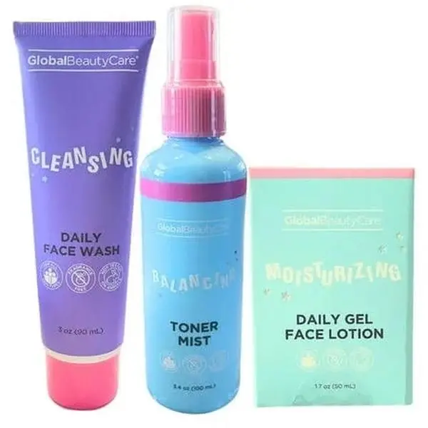 Global BeautyCare Cleansing Daily Face Wash For All Skin Types 3oz/90ml