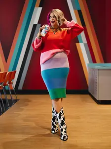 RAINBOW SORBET MATCHING SKIRT SET S-3XL