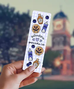 Salvatore Pancake Co TVD Inspired Dual-Sided Matte Cardstock Bookmark