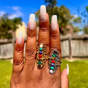 Divine Chakra Alignment Adjustable Rings