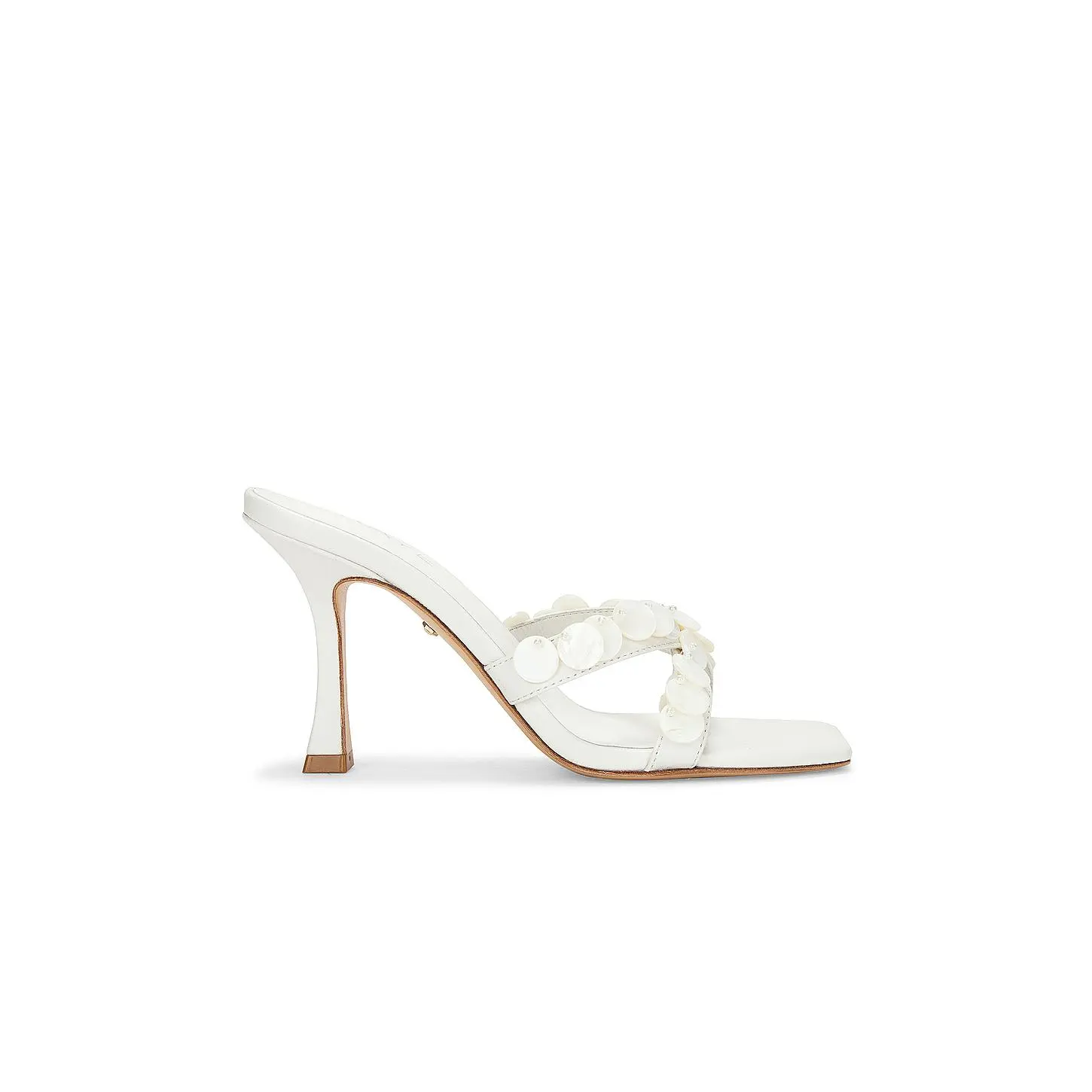 RAYE Perla Mule in Ivory