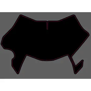 Ultra Bee Front Plate Decal