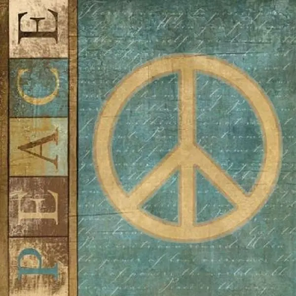 Bon Art PDXPB20980 Small Peace Inspiration Poster Print by Piper Ballantyne, 12x12 in Home Decor