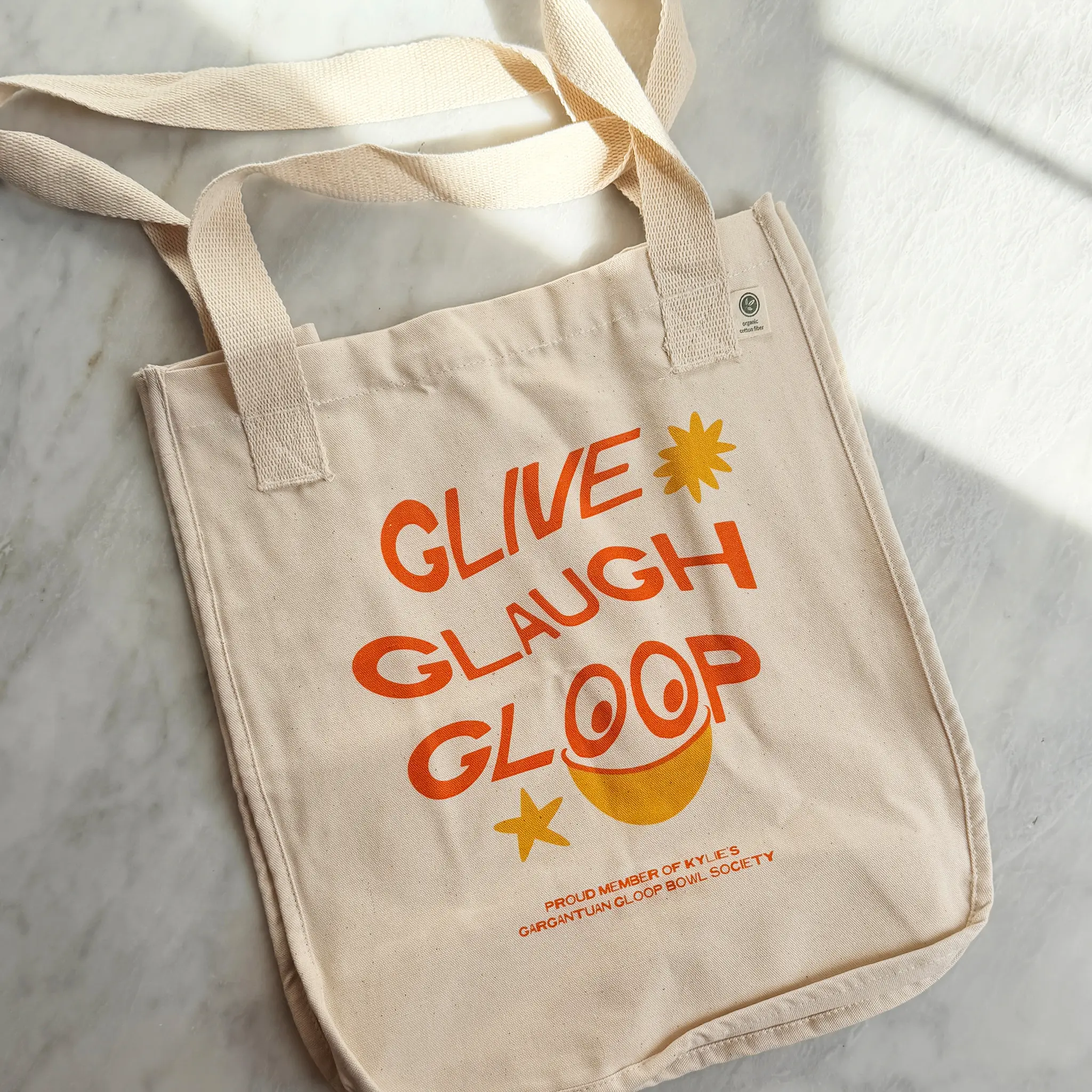 Glive, Glaugh, Gloop OG Organic Cotton Tote