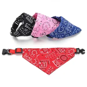 Wardrobe (Collar) - Adjustable Triangular Bandage For Pet Dog Cat Washable Scarf Bandana Collar Bibs Cat Neck Decor Birthday Party Dress Up