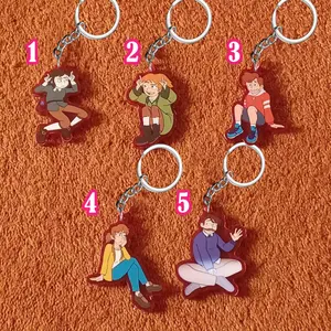 Haunted Hotel Acrylic Keychains