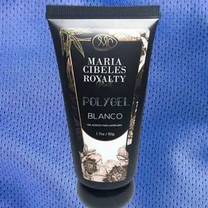 MC Nails white Poly Gel 1.7oz -Poly Gel for Perfect Nails