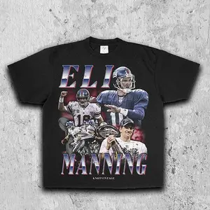 Eli Manning Tee SHIRT, GIFT FOR FANS, FOOTBALL SHIRT