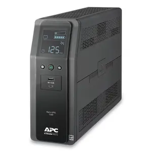 APC  1350VA 10 Outlets Back-UPS Pro BN Series Battery Backup System, Black