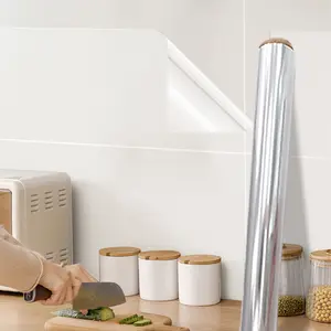 Transparent Kitchen Oil-Proof Sticker Waterproof and High-Temperature Resistant, Wall Protection Film 45cm X 2m, Easy to Clean and Durable