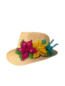 Tembleque Fedora Hat - Panamanian Spring/Summer Beach Hat