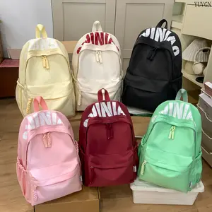 Minimalist Backpack for Girls, Japanese Style Campus Schoolbag, Lightweight Laptop Backpack for Students & Teens, Ideal for Travel & Daily Use