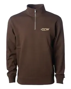 Embroidered ECW 2.0 Logo Script Quarter Zip
