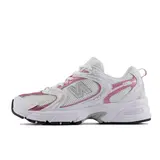 NEW BALANCE 530 Pink Sugar White Women's Classic Shoes Casual Lifestyle Sneakers for Women, Mesh & Leather Construction, ABZORB Midsole Eases Impact, Abzorb Cushion