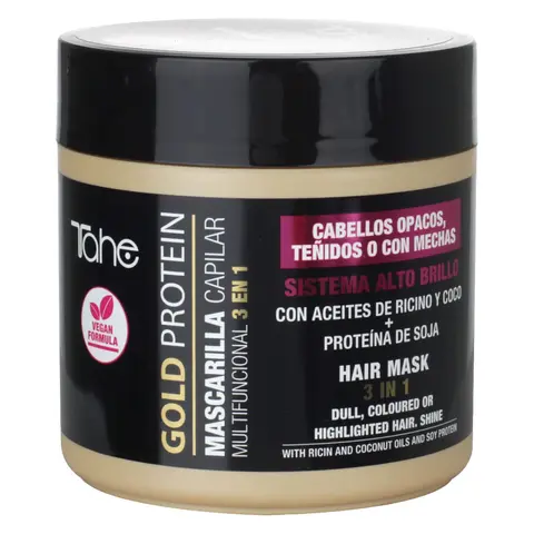Tahe Gold Protein Hair Mask For Colored Hair