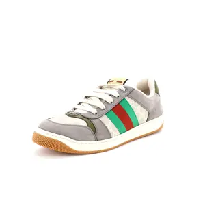 Pre-owned Gucci Screener Sneakers GG Canvas by Rebag