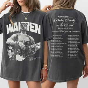 Vintage Alex Warren Era Tour 2026 Shirt, Indie Music Aesthetic Unisex Fan Gift
