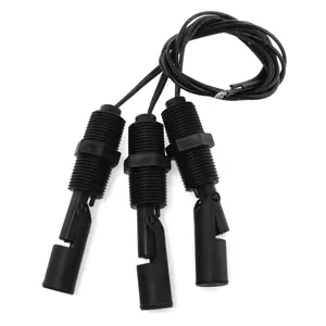 3PCS Black Side Mounted Horizontal Liquid Float Switch Water Pool Level Sensor for Aquarium Tank