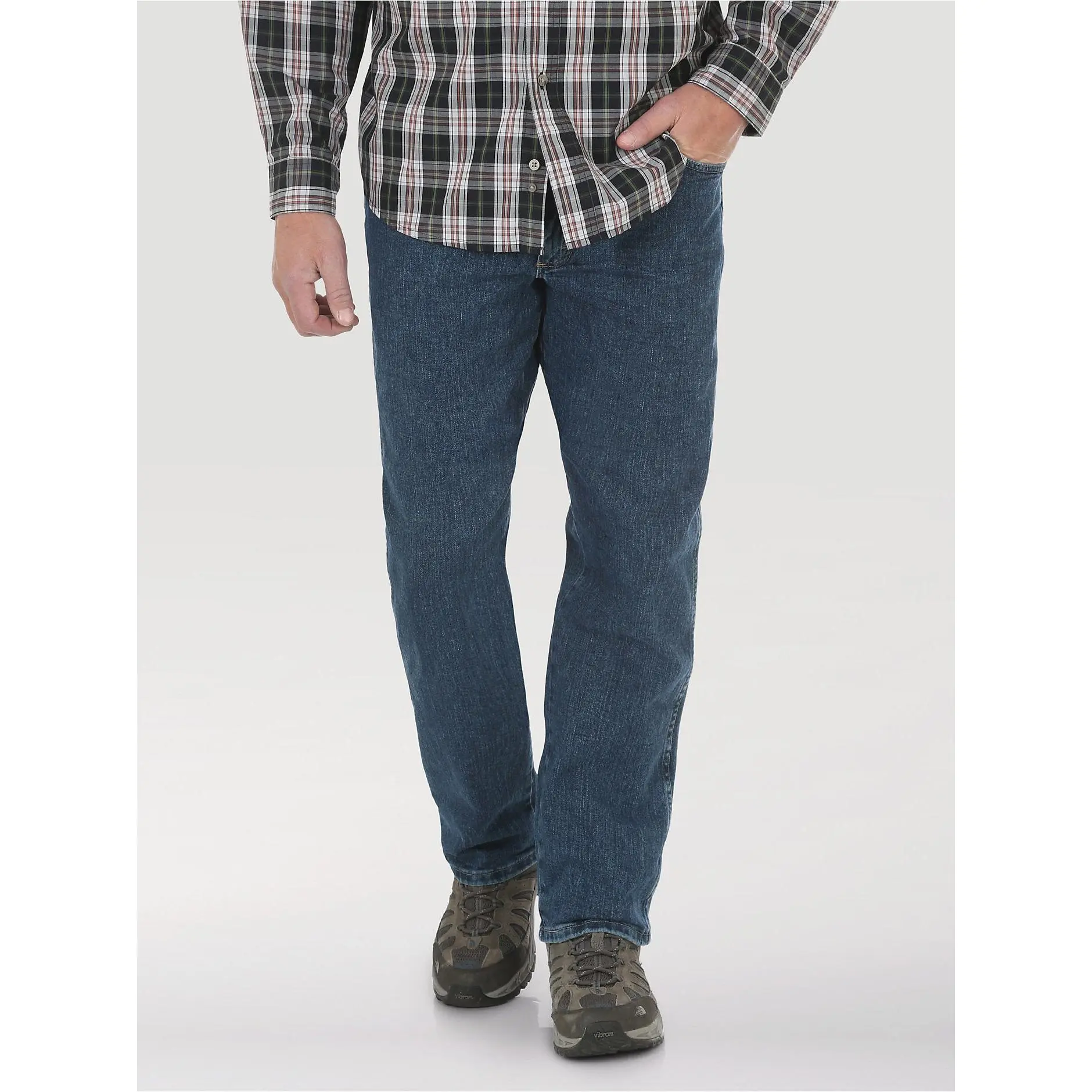 Rugged Wear Performance Series Relaxed Fit Jean - Medium Stone- 35051