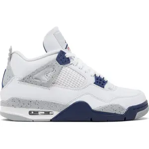 Air Jordan 4 Retro White Midnight Navy