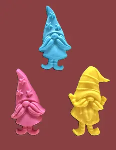 GNOME Colorful Gnome Set - Home & Kitchen Decor, Festive Party Supplies, Kids' Gift Item