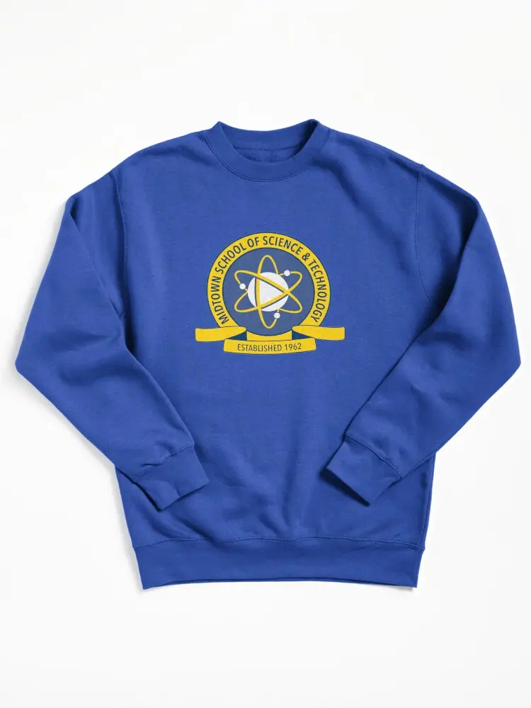 Blacklyly Midtown school of science and technology Sweatshirt Unisex Sweatshirt Sweater Casual Comfort Long Sleeve Tops