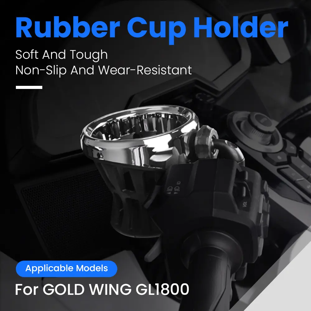 Motorcycle Holder Drinking Bottle Cup Storage Case For Sportster XL XL883 XL1200 For Touring For Honda GL1800 Goldwing 1800 2018-2020