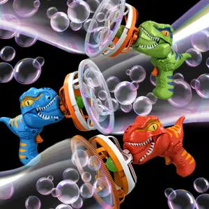 Dinosaur Design Bubble Machine Toy, Handheld Bubble Blower Toy, Outdoor Indoor Interactive Bubble Machine Toy for Teenager and Adults