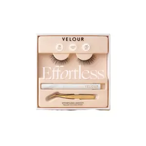Effortless Lash Kit With Understated Lash + Mini Glue + Mini Too Easy Lash Applicator Eyelashes Makeup