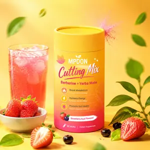Berberine Drink Mix with Chromium & Magnesium – Strawberry Flavor – 30 Servings