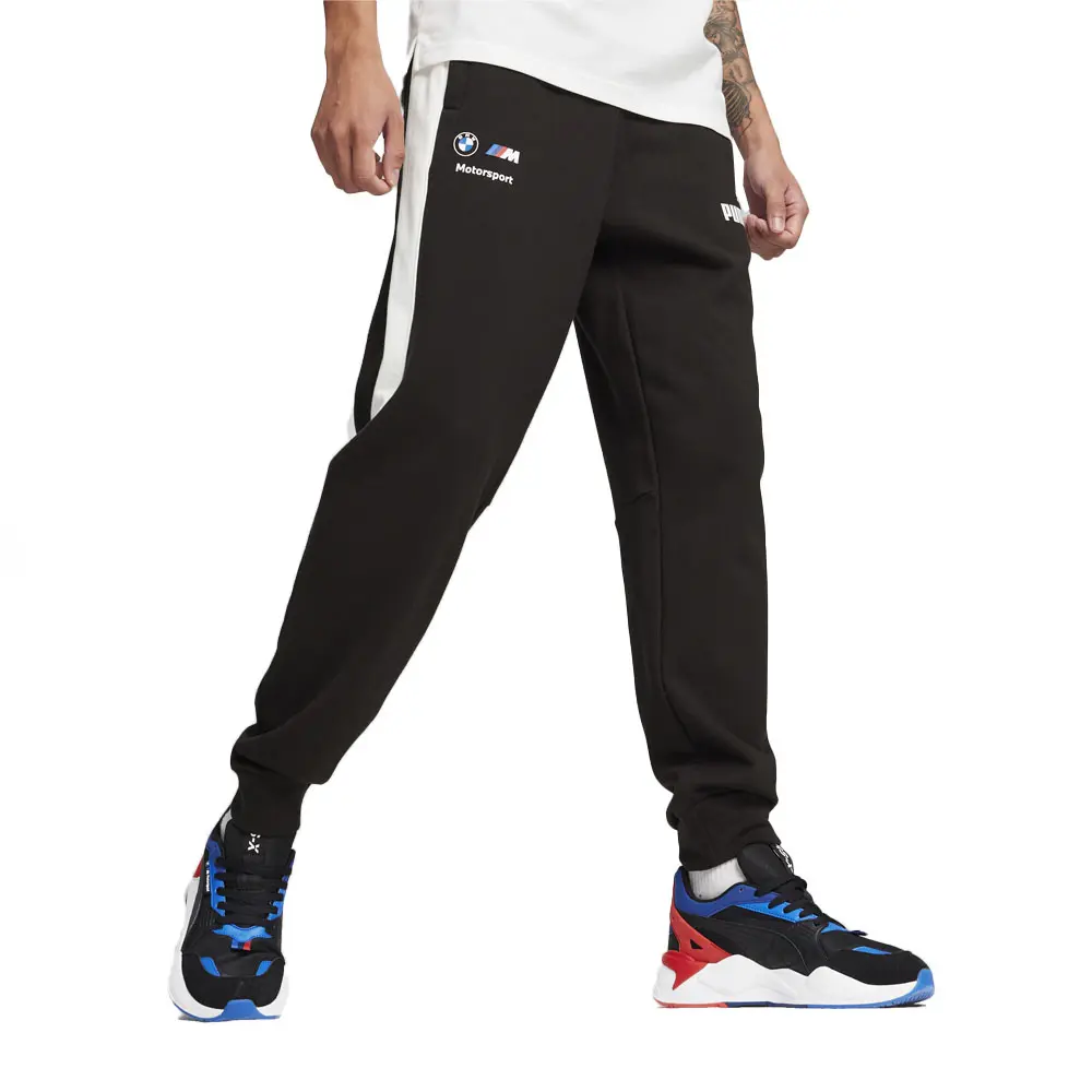 PUMA Mens Bmw M Motorsport Mt7 Sweatpants Plus Casual - Black