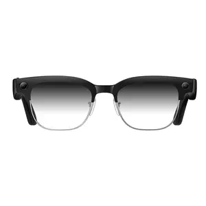 AI Smart Glasses with 8MP Camera, AI Translation Glasses, HD Recording & Voice Capture, Wireless Music& Calls, ENC Noise Reduction, IP66 Waterproof, Smart Eyewear, AI Voice Assistant, AI Recognition, Camera Glasses, Outdoor Sport Smart Gear