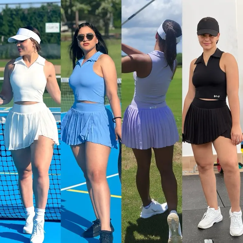 Active shorts skirt skort set Active shorts skirt skort set
