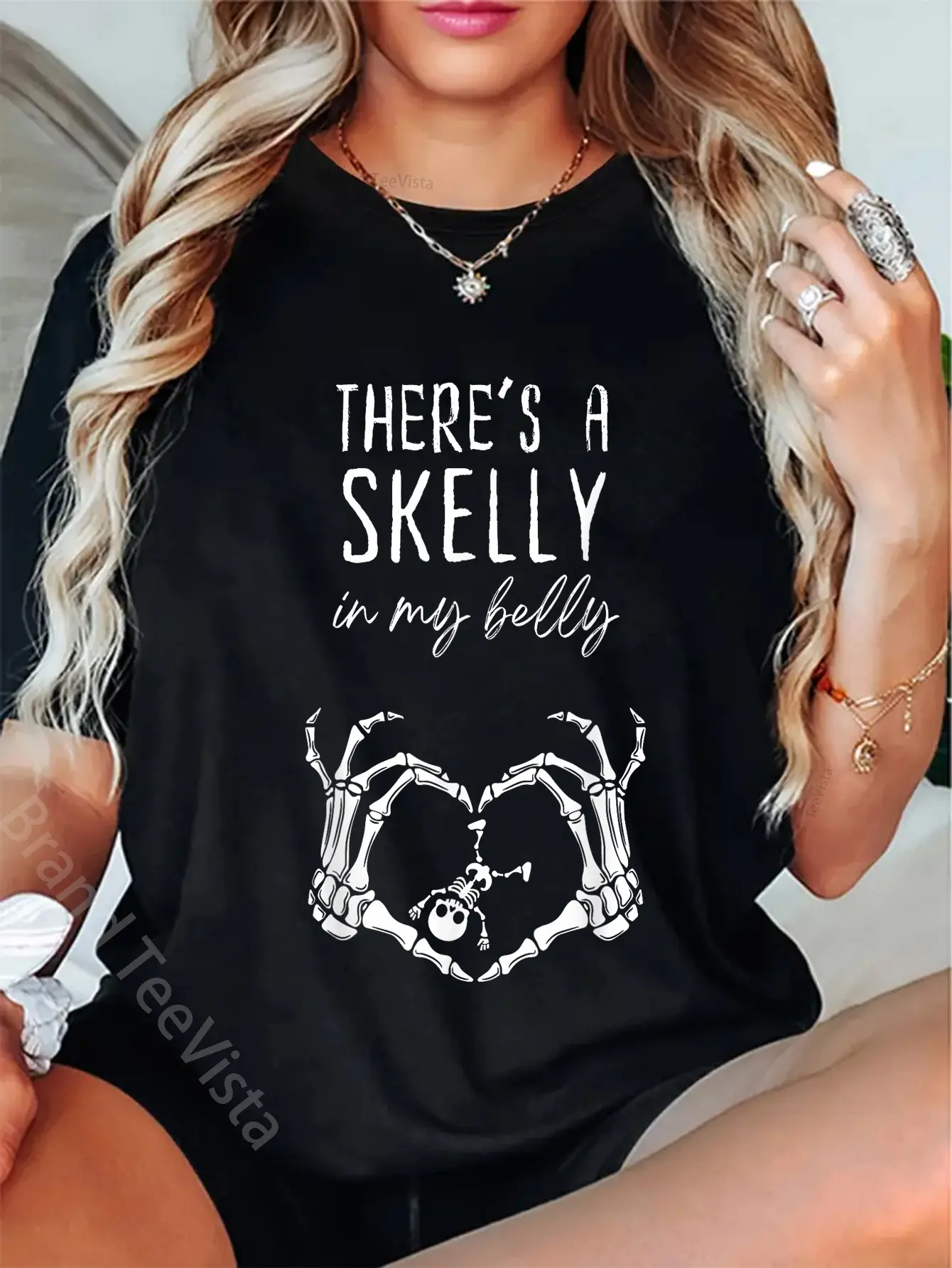 Men's 100% Cotton Vintage Distressed Skeleton Graphic Tee - Streetwear Short-Sleeve Top with Playful Vibe Graphic Print, Sarcastic Halloween Theme for Casual Everyday Wear