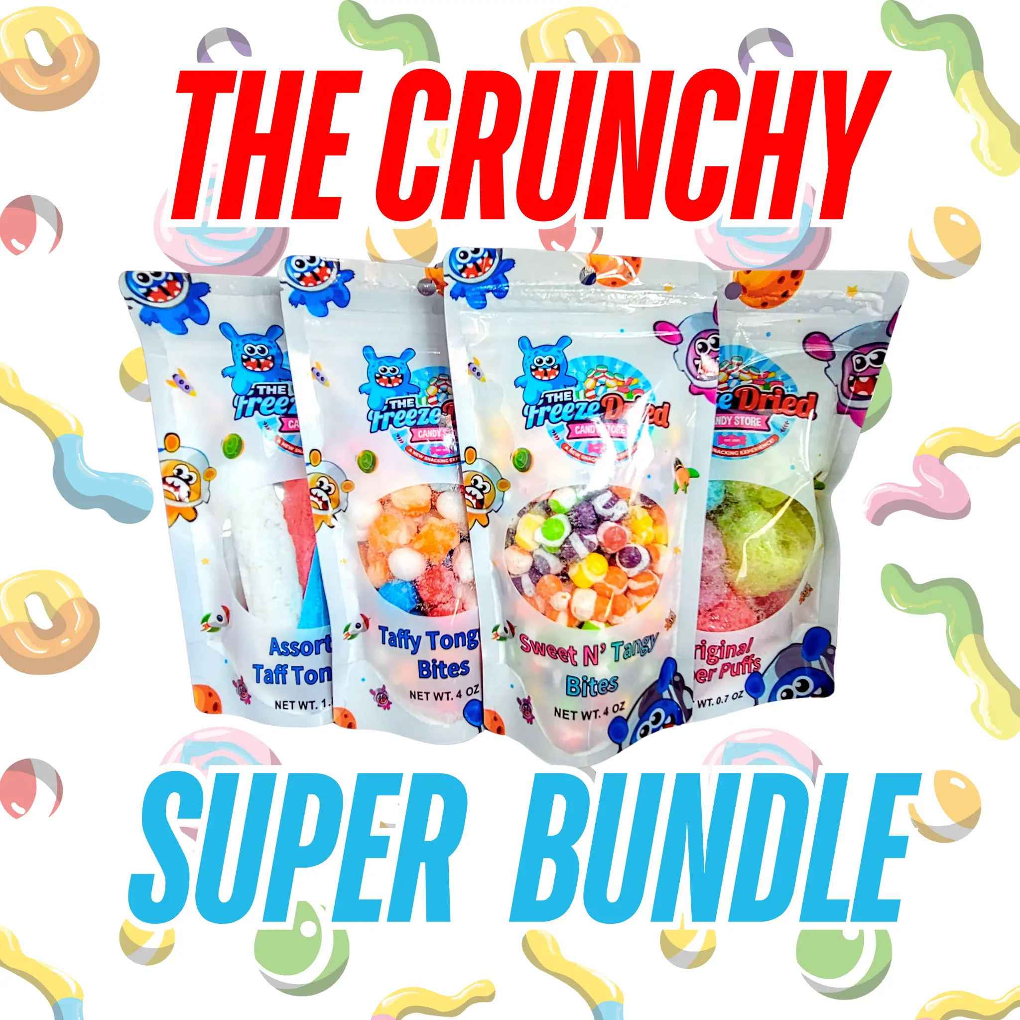 Freeze Dried Candy THE Crunchy Super Bundle freeze-dried candy
